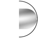 Ver imagem 4 de Espelho de Parede Oval com Moldura Preta 35 cm - Mabruk