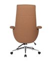 Ver imagem 5 de Kit com 8 Cadeiras Office Diretor com Revestimento Couro e Base em Aço Cromado Valencia