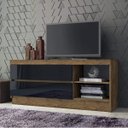 Ver imagem 1 de Rack para TV até 50 Polegadas 2 Gavetas R201 Contemporâneo Dalla Costa