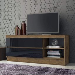 Rack para TV até 50 Polegadas 2 Gavetas R201 Contemporâneo Dalla Costa - 1 Rack para TV até 50 Polegadas 2 Gavetas R201 Contemporâneo Dalla Costa - 1