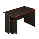 Ver imagem 3 de Mesa Gamer Vênus 2 Prateleiras Preto Fosco/Vermelho - Panorama Móveis