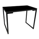 Ver imagem 2 de Kit Mesa para Computador Escrivaninha Porto Preto 90cm e Cadeira Eiffel Charles Eames Branco