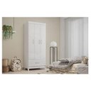 Ver imagem 4 de Guarda Roupa Infantil Prince Branco - Demóbile