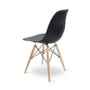 Ver imagem 5 de Kit Mesa para Computador Escrivaninha Porto Preto 90cm e Cadeira Eiffel Charles Eames Preto