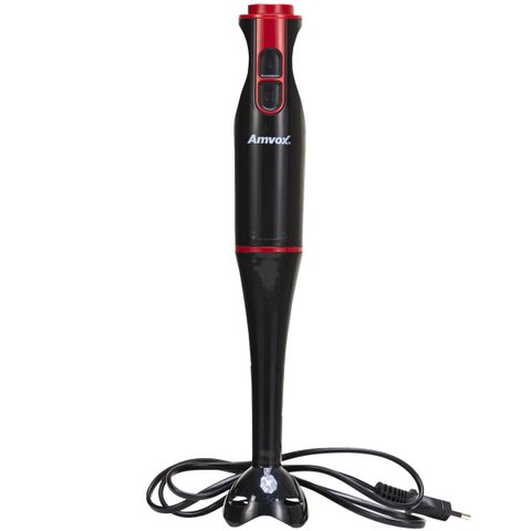 Mixer Triturador Processador Alimentos Elétrico Portátil 2 em 1 400w C/ Copo 110v Amvox Apr 400 127v