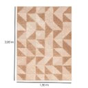 Ver imagem 5 de Tapete para Sala 1,50 x 2,00 Jazz Alto e Baixo Relevo des 06 Trigo