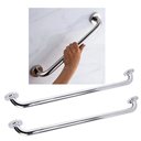 Ver imagem 3 de Alça Barra Apoio 70cm Inox Kit 2 Uni Acessibilidade Criança Idoso Gestante Deficiente Banheiro Casa 