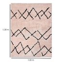 Ver imagem 5 de Tapete para Sala 1,00 x 1,50 Art Desenho 02 Perola Oasis