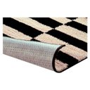 Ver imagem 3 de Tapete para Sala 1,00 x 1,50 Art Desenho 05 Preto Oasis