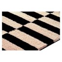 Ver imagem 2 de Tapete para Sala 1,00 x 1,50 Art Desenho 05 Preto Oasis