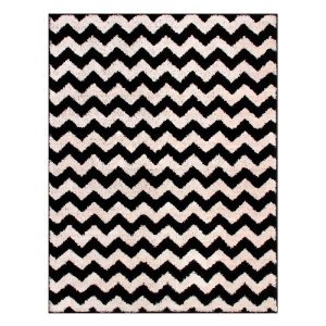 Tapete para Sala 1,00 x 1,50 Art Desenho 07 Preto Oasis