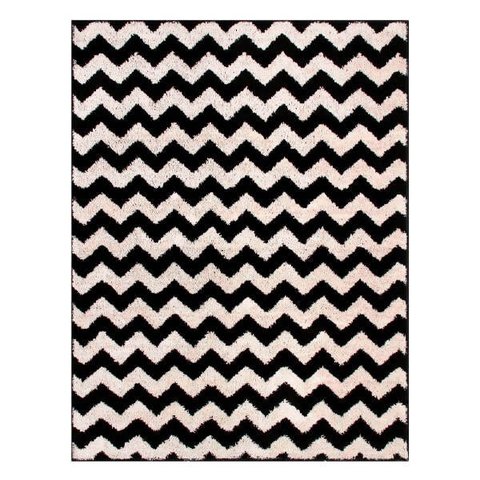 Tapete para Sala 1,00 x 1,50 Art Desenho 07 Preto Oasis