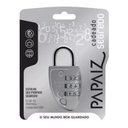 Ver imagem 3 de Cadeado Segredo Cs23 30mm Prata Papaiz