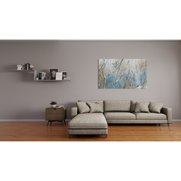 Piso Vinilico Em Manta Com Brilho, Imita Madeira, Antiderrapante, Pvc 0,7mm 30m² Mogno 65 2 + Colas - 2