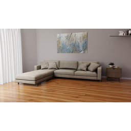 Piso Vinilico Em Manta Com Brilho, Imita Madeira, Antiderrapante, Pvc 0,7mm 30m² Mogno 65 2 + Colas - 1