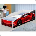 Ver imagem 1 de Cama Solteiro Carro Vermelho Sports