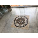 Ver imagem 2 de Mandala Indiana Piso Mosaico Estrela do Oriente 80cm