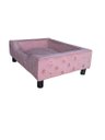 Ver imagem 2 de Caminha Cama Para Cachorro Pet Luxo Com Pés - Rosa