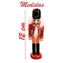 Ver imagem 2 de Enfeite para Árvore Natal Soldado Quebra Nozes 12cm 6 Peças