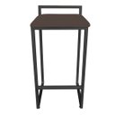 Ver imagem 3 de Conjunto 02 Banquetas Pietra Suede Marrom Base Preto D'Rossi