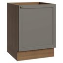 Ver imagem 1 de Balcão de Cozinha 60 cm 1 Porta (sem Tampo) Rustic/Cinza Vik Madesa