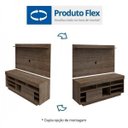 Ver imagem 7 de Sala de Estar Completa com Rack, Painel, Mesa de Centro e Mesa Lateral