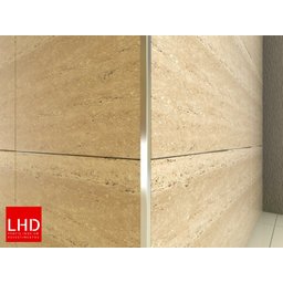 Perfil Quadrado, Aço Inox 304, Brilho -  12 x 12 x 2980 mm - 3