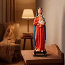 Ver imagem 3 de Imagem de Nossa Senhora da Saúde de Borracha Inquebrável - 30 cm
