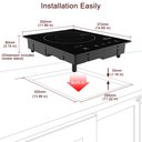 Ver imagem 5 de Duxtop Cooktop de Indução 1800w, Portátil e Embutido com Timer e Trava