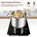 Ver imagem 4 de Duxtop Cooktop de Indução 1800w, Portátil e Embutido com Timer e Trava