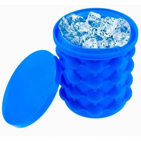 Maquina de Gelo Manual Ice Cube Maker Genie Gelo