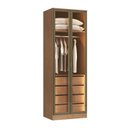 Ver imagem 1 de Guarda Roupa Modulado 2 Portas Reflecta Requinte 100% MDF