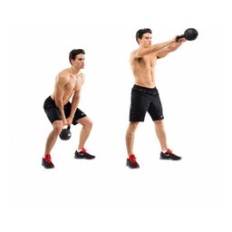 Kettlebell Kl Master Fitness para Academia Funcional 10 Kg - 2