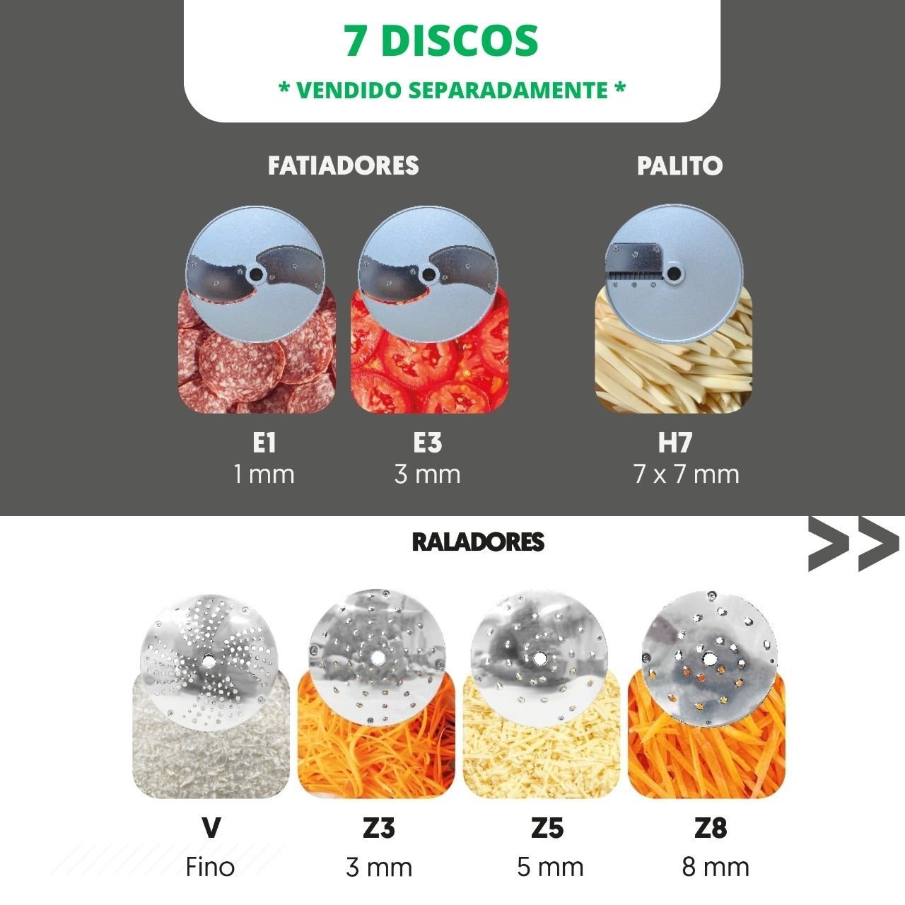 Processador De Alimentos Industrial Pa-7 Pro Sem Discos Bivolt - Skymsen - 7