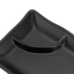 10 Pratos para Sushi 19x12cm com Porta Shoyu Melamina Comida Japonesa - 8