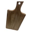 Ver imagem 2 de Tábua de Corte de Madeira 35 X 17 Cm Uso Cozinha Churrasco:marrom-claro