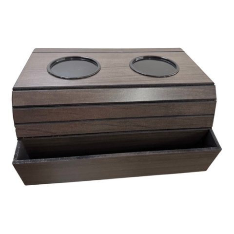 Esteira para Sofá Suporte Copos E Controle Remoto Tabaco. M A Sorprezo