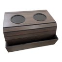 Ver imagem 2 de Esteira para Sofá Suporte Copos E Controle Remoto Tabaco. M A Sorprezo