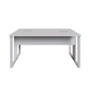 Ver imagem 5 de Mesa de Trabalho para Escritório 2 Lugares Cinza 1,50m F5