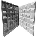 Ver imagem 7 de Forma 3d Gesso e Cimento Abs - Tile 50x50