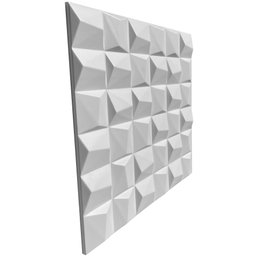 Forma 3d Gesso e Cimento Abs - Tile 50x50 - 4