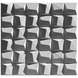 Forma 3d Gesso e Cimento Abs - Tile 50x50 - 2