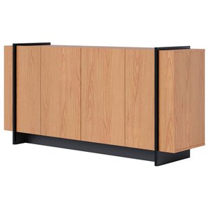 Balcão Buffet Copacabana Mdp 4 Portas 2 Prateleiras Colibri