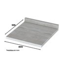 Ver imagem 5 de Balcão 1 Porta 40cm Americana Branco com Tampo Calcare - Móveis Henn Branco-calcare