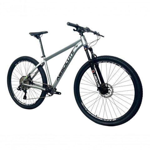 Bicicleta Aro 29 Nero 5 Peças Inteira Absolute 12v Garfo Trava K7 11-52 Freio a Disco Hidráulico