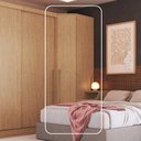 Ver imagem 3 de Módulo de Canto Oblíquo 1 Porta 3 Prateleiras Elegance