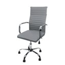 Ver imagem 4 de Cadeira Presidente Escritório Esteirinha Boston Eames Alta