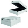 Cama Box Baú Casal Colchão Espuma D33 Pillow Top New Millenium Branco Hellen - 3