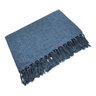 Manta para Sofá / Cama 1,50x2,20M Tear Artesanal Decorativa Azul Jeans - 2