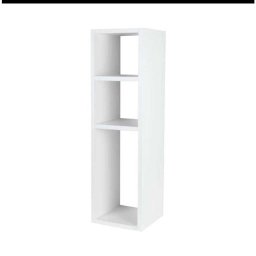 Mesa de Cabeceira 60x30x15 Pequena Branco Quarto Sala - 2